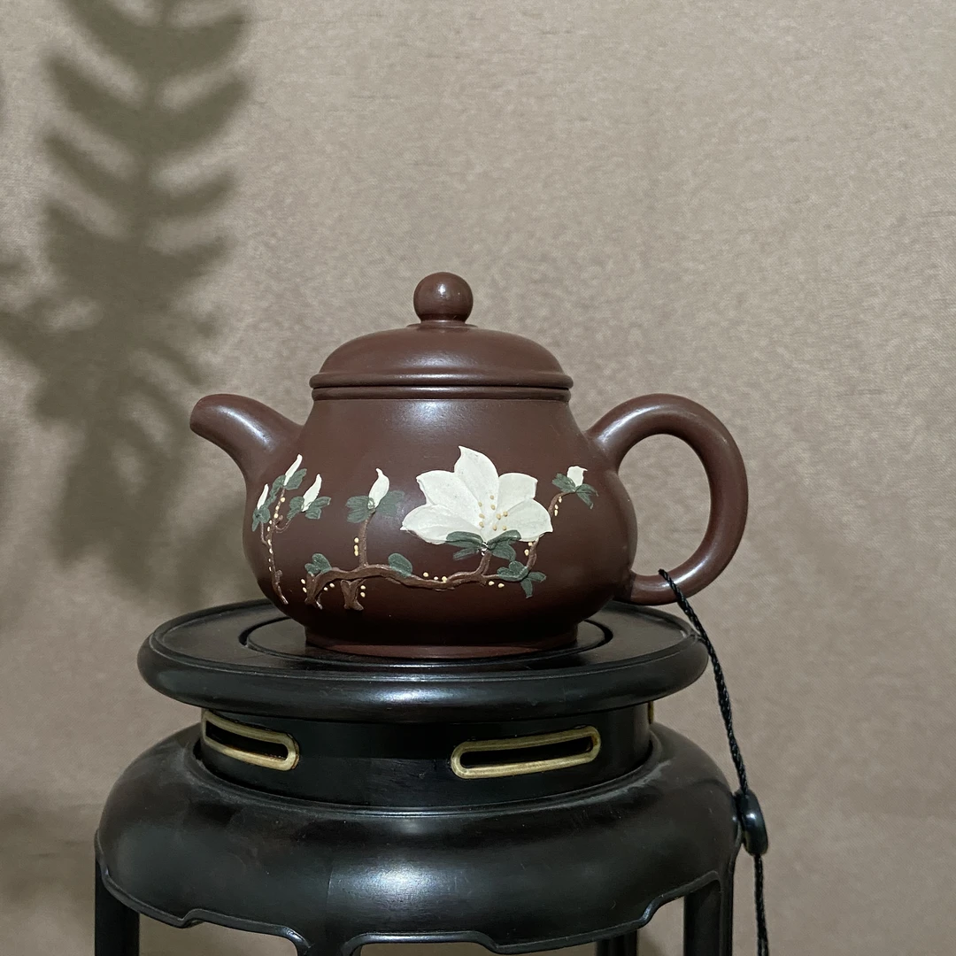 宜兴手工紫砂陶 茶壶GS3401-15