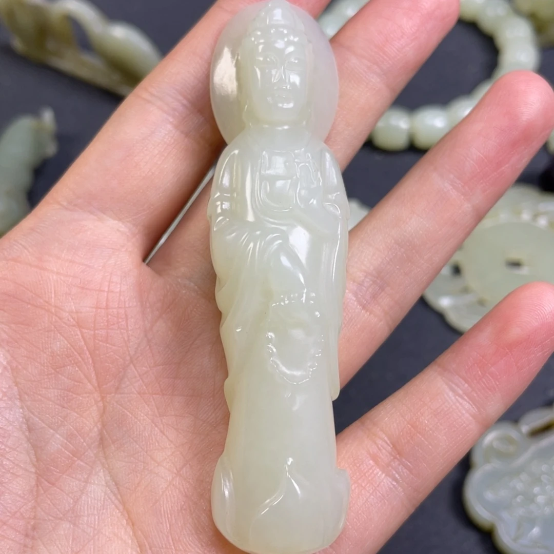 颈饰未镶嵌和田玉