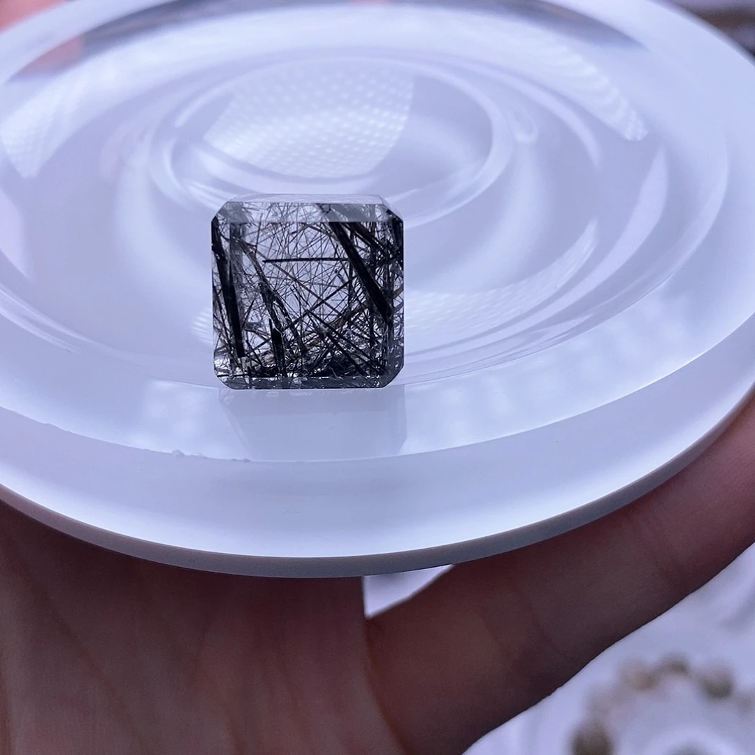 水晶天然水晶定制打孔不退换未镶嵌