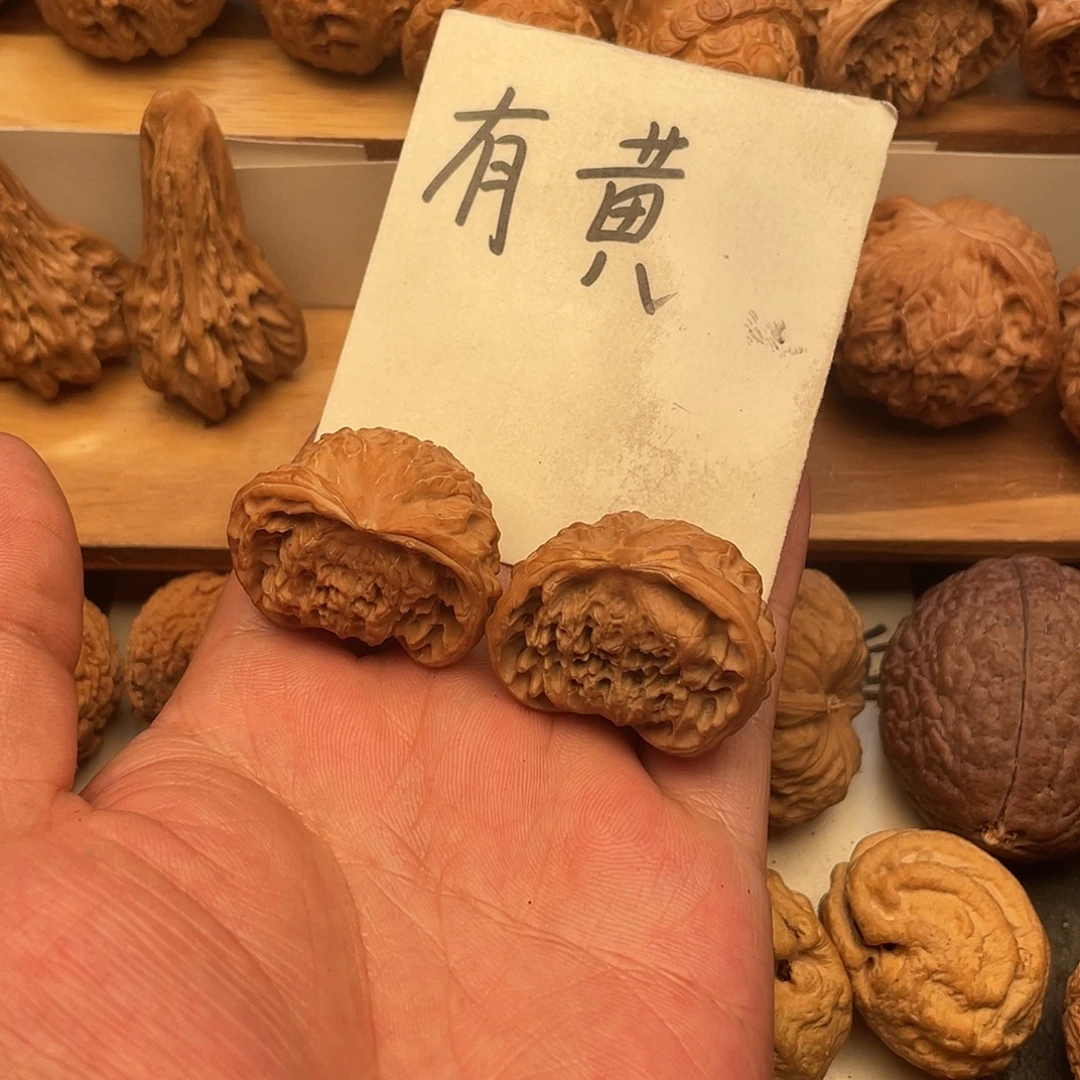 存***心文玩核桃吊坠蛇头