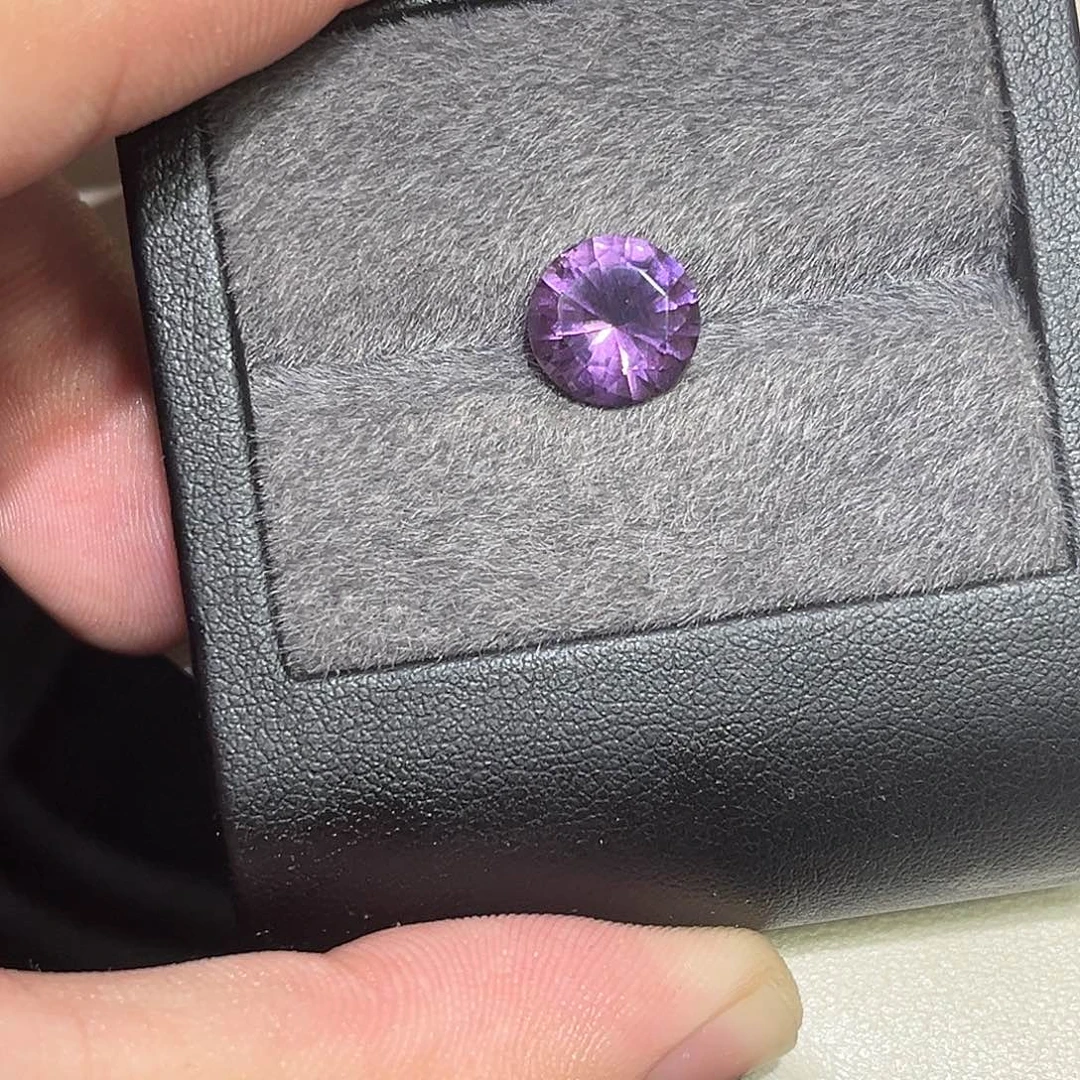 紫晶笔搁未镶嵌裸石