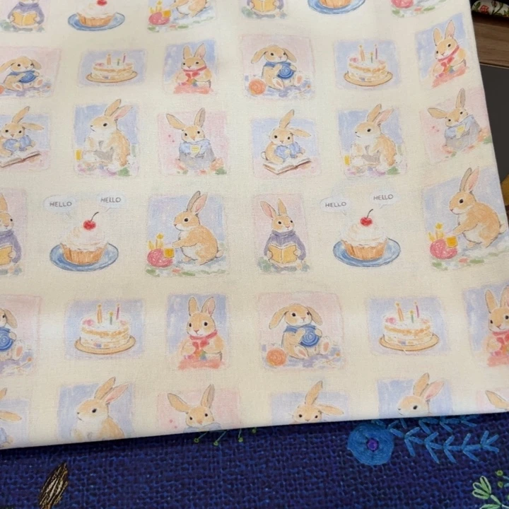 棉一米价纯棉平布1.1宽果子布艺18