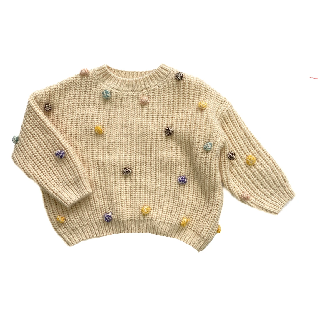 儿童C03281圆领毛衣