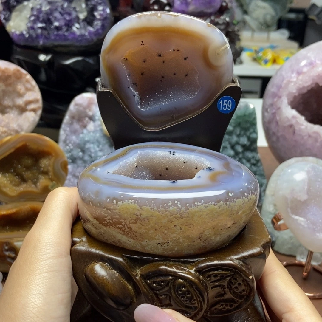 摆件紫晶未镶嵌水晶