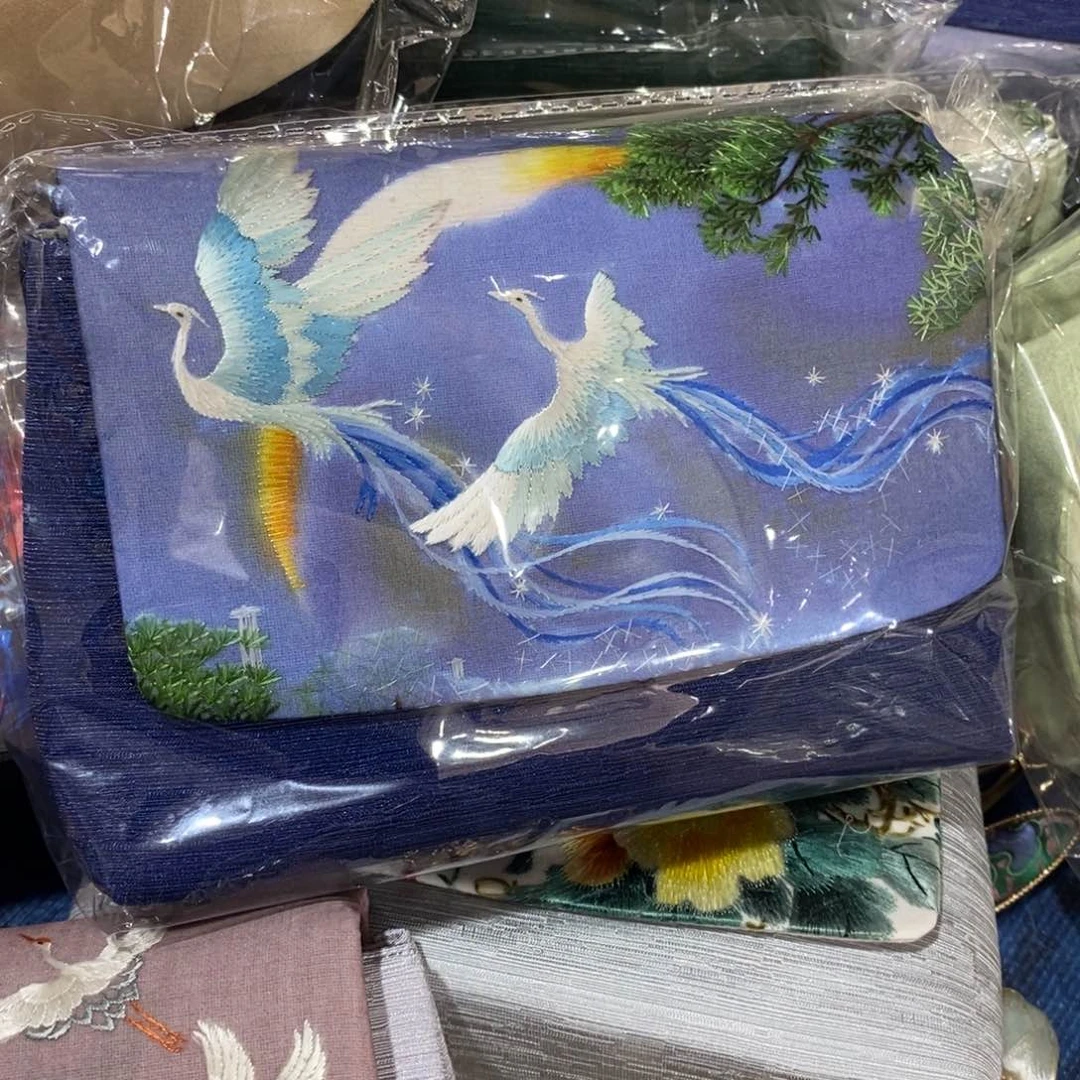 北***竹刺绣苏州手工刺绣包