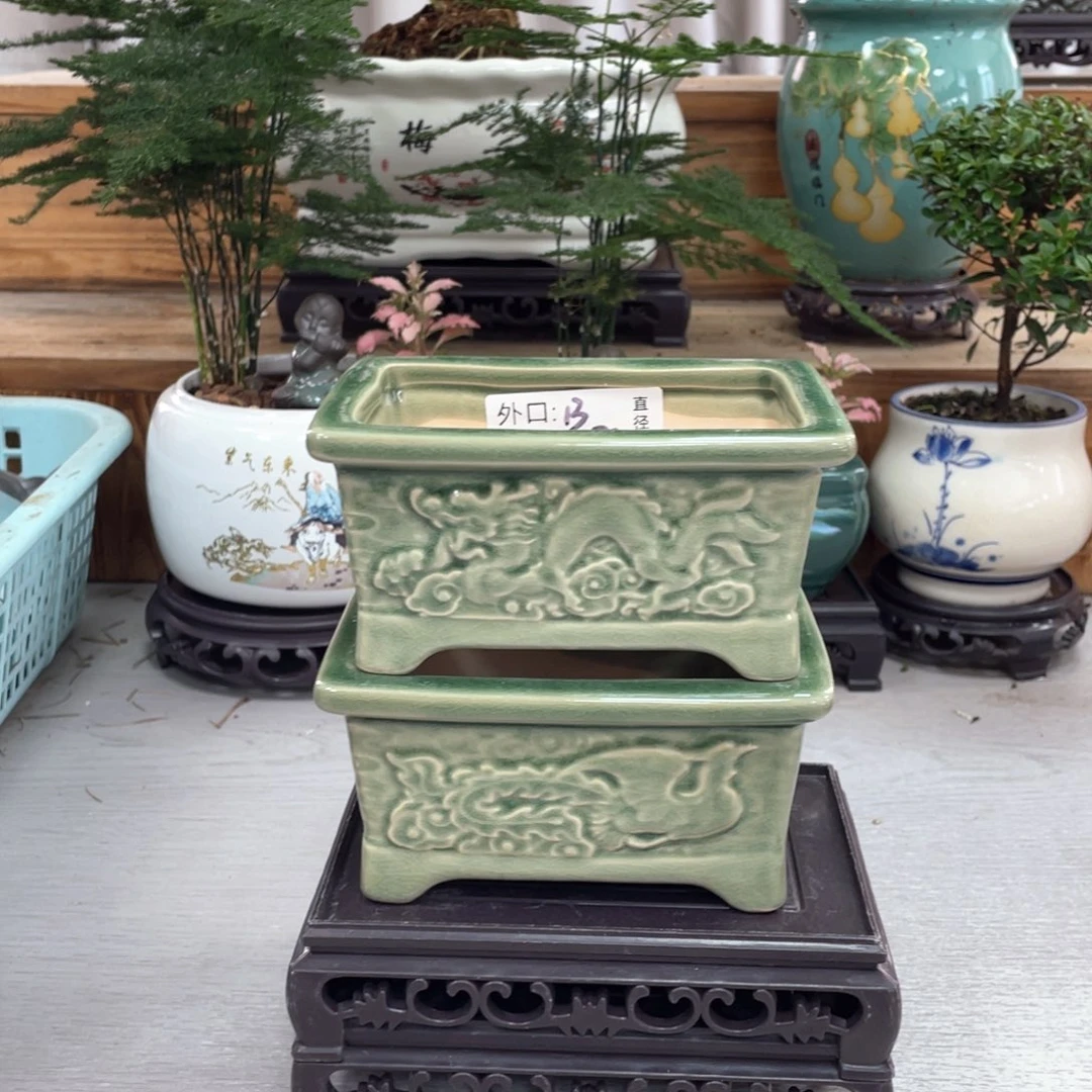 陶瓷花盆陶瓷玉盆紫砂艺术花盆