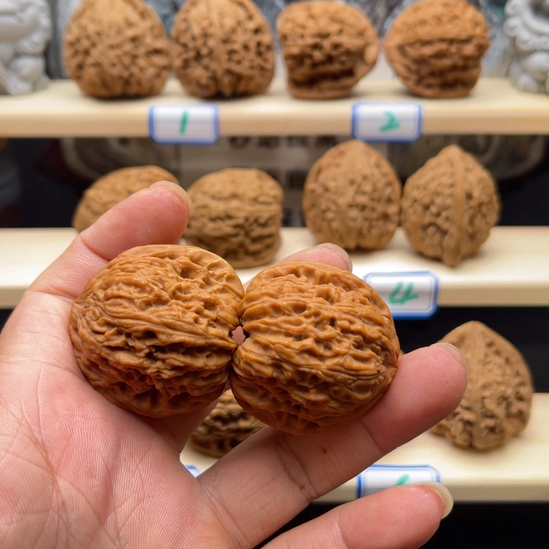 猴头核桃把件涿鹿