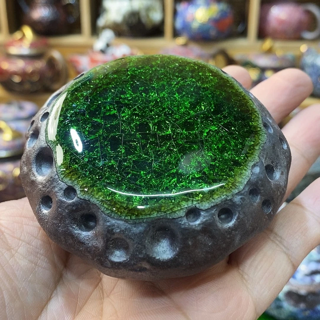 粗陶志野柴柴茶器