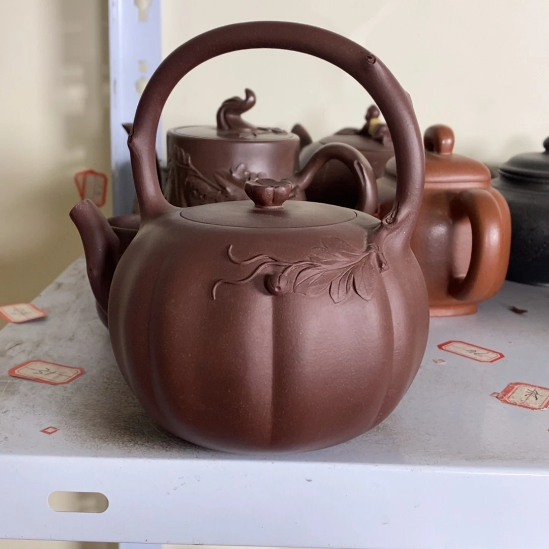 紫砂茶壶原矿手工246