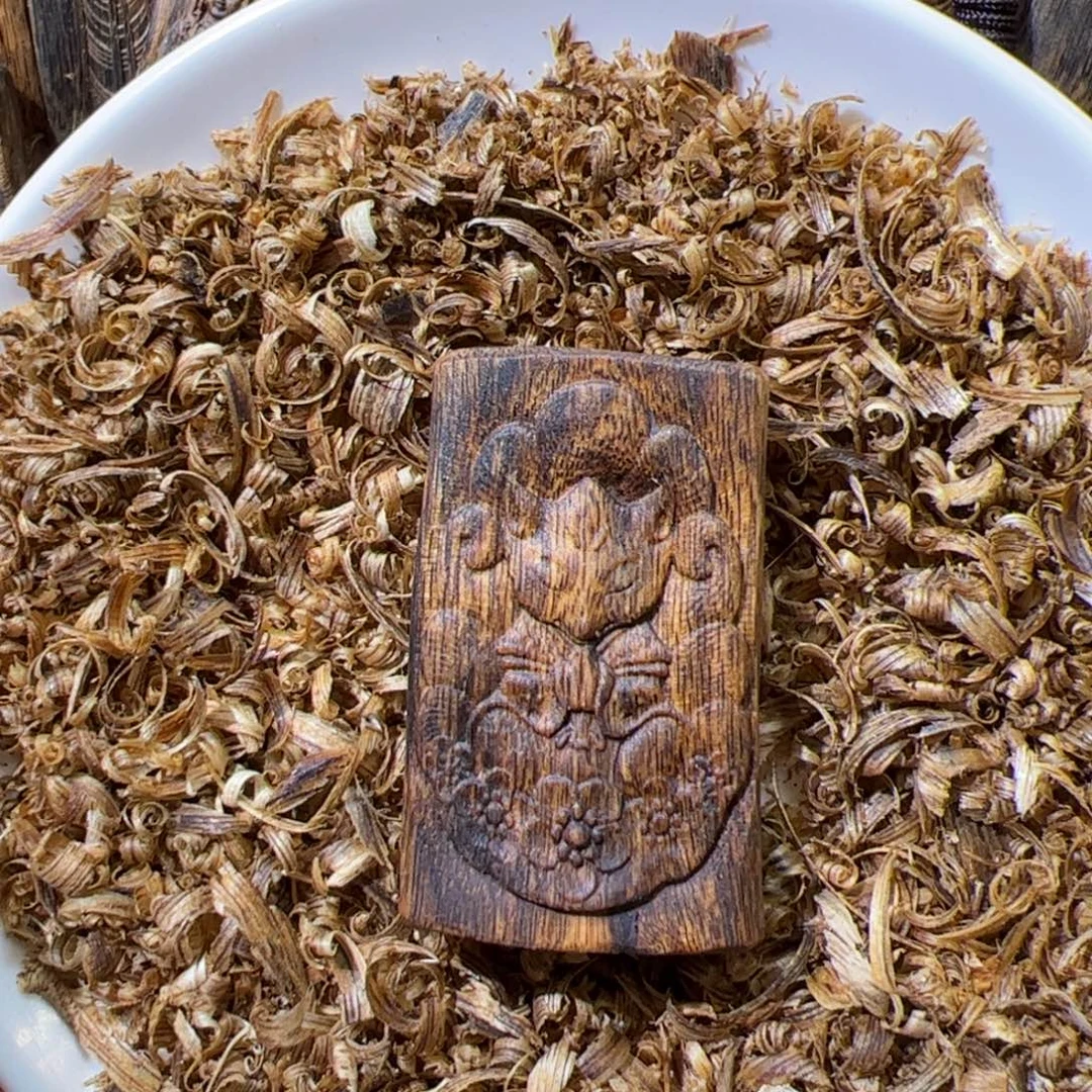 沉香沉香碎屑白棋九尾7.6克