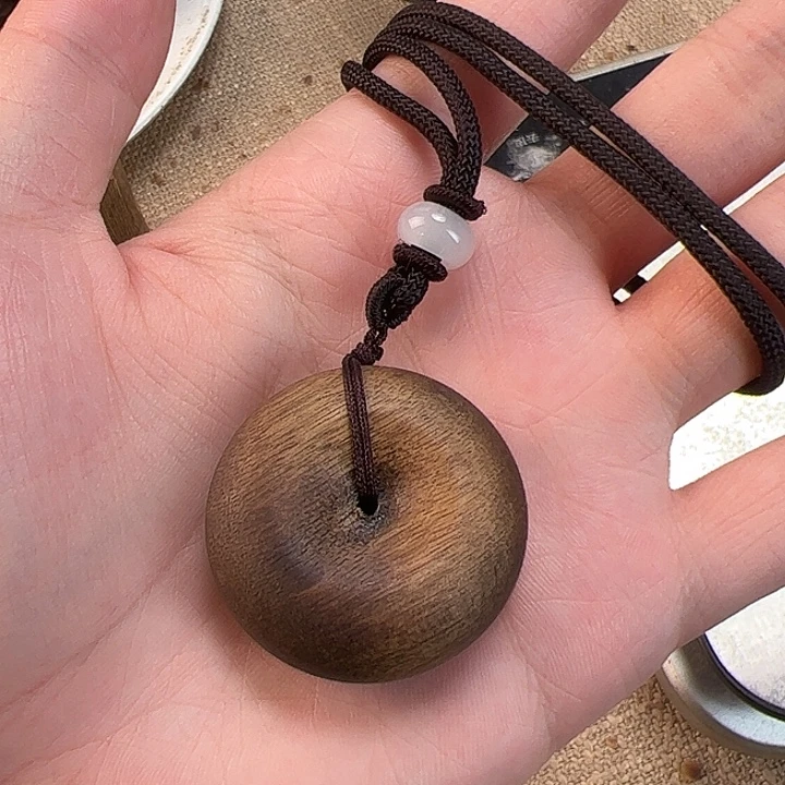 沉香沉香碎屑平安扣多样性发一