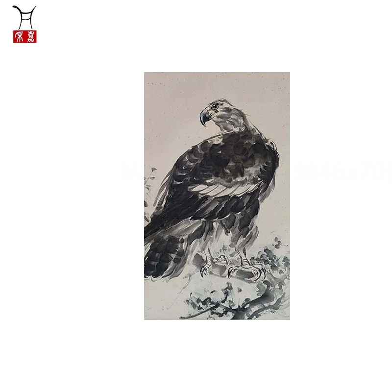 M1099鹰立轴46x70/2.9平尺