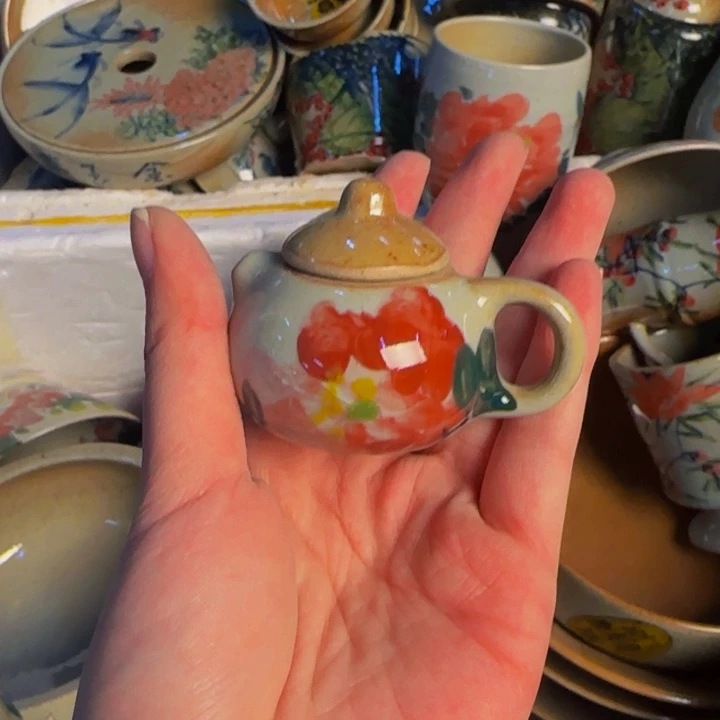 瓷片景德镇陶瓷手工手绘