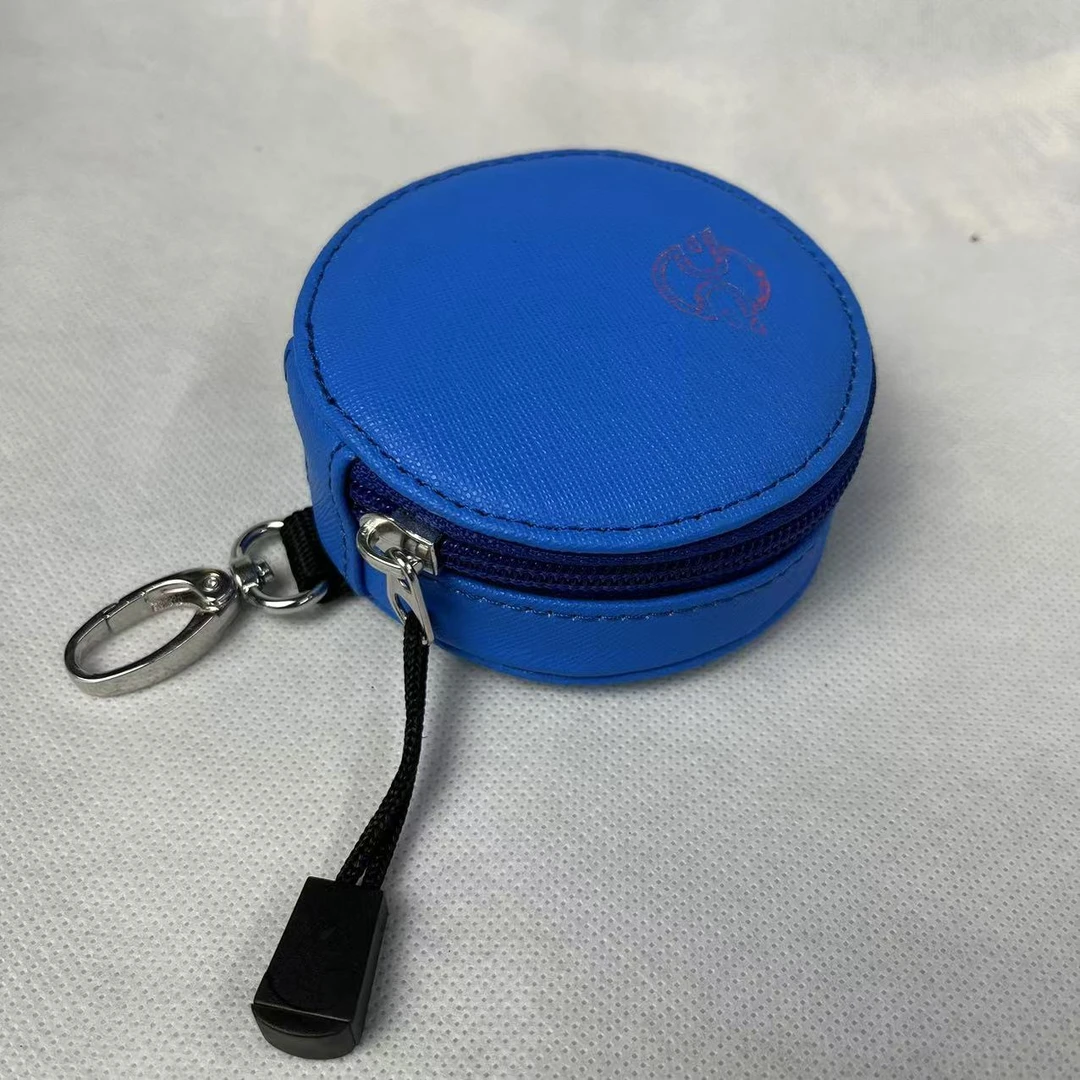 牛皮小圆包首饰收纳包耳机包零钱数据线贵重物品收纳小包包