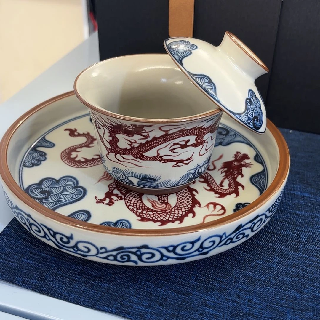 盖碗很漂亮 我很喜欢