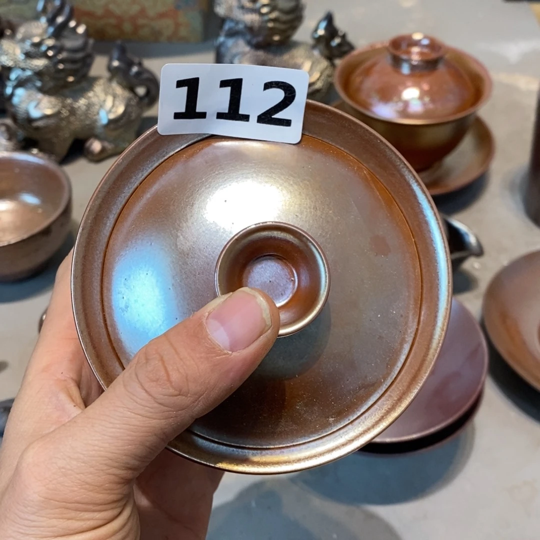 柴烧茶具陶瓷杯子