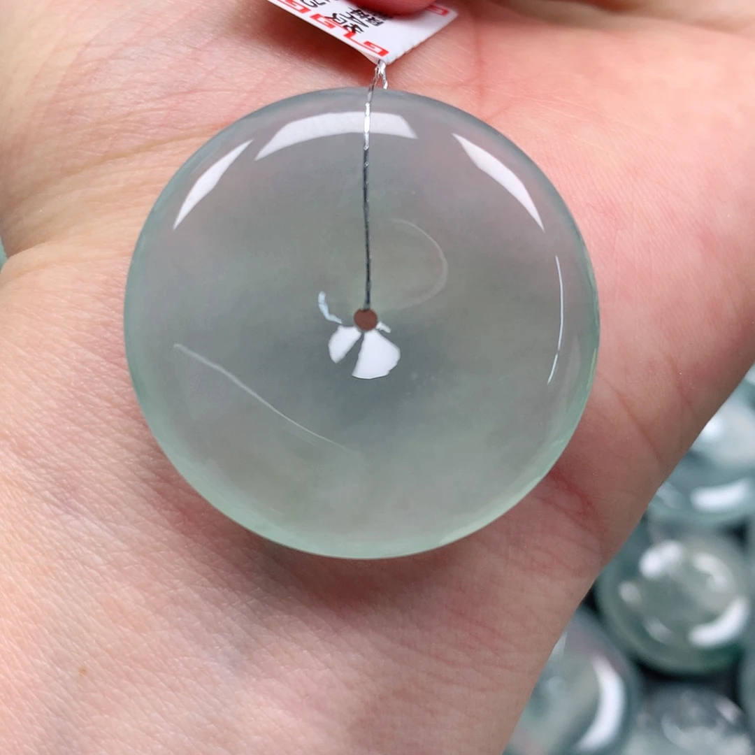 颈饰未镶嵌翡翠天然翡翠