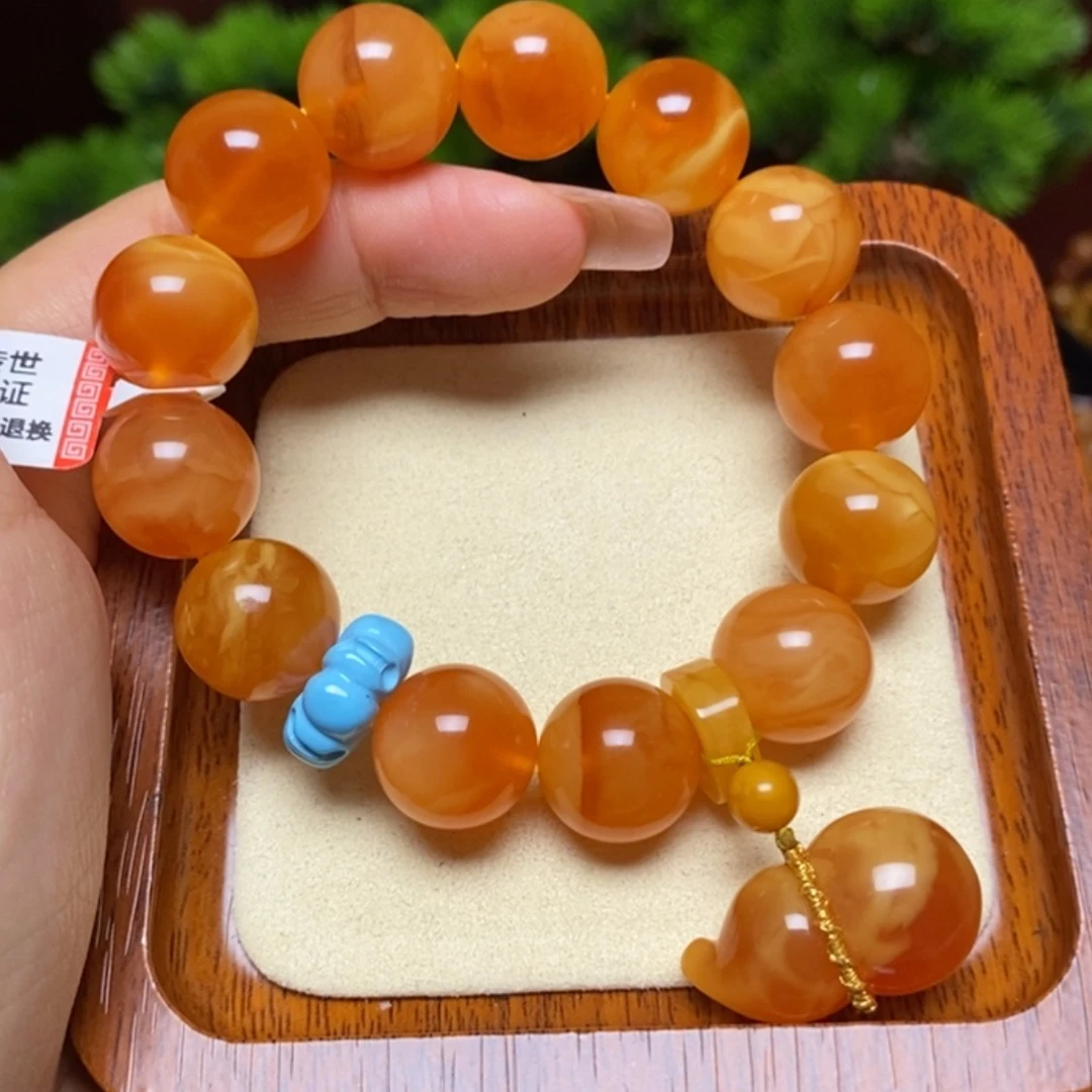 【闪购商品】手链蜜蜡未镶嵌手串