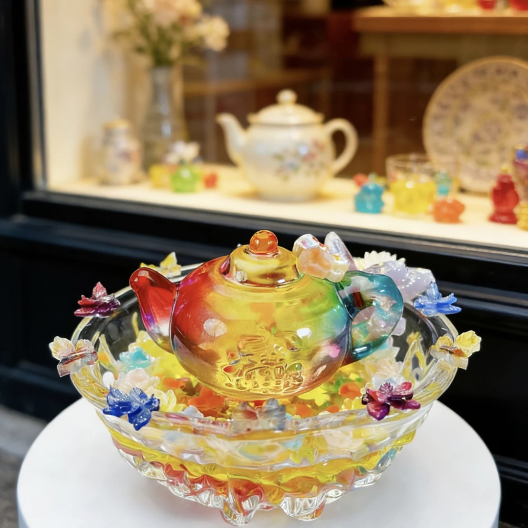 夜光玻璃摆件创意DIY手工摆件玩具礼物