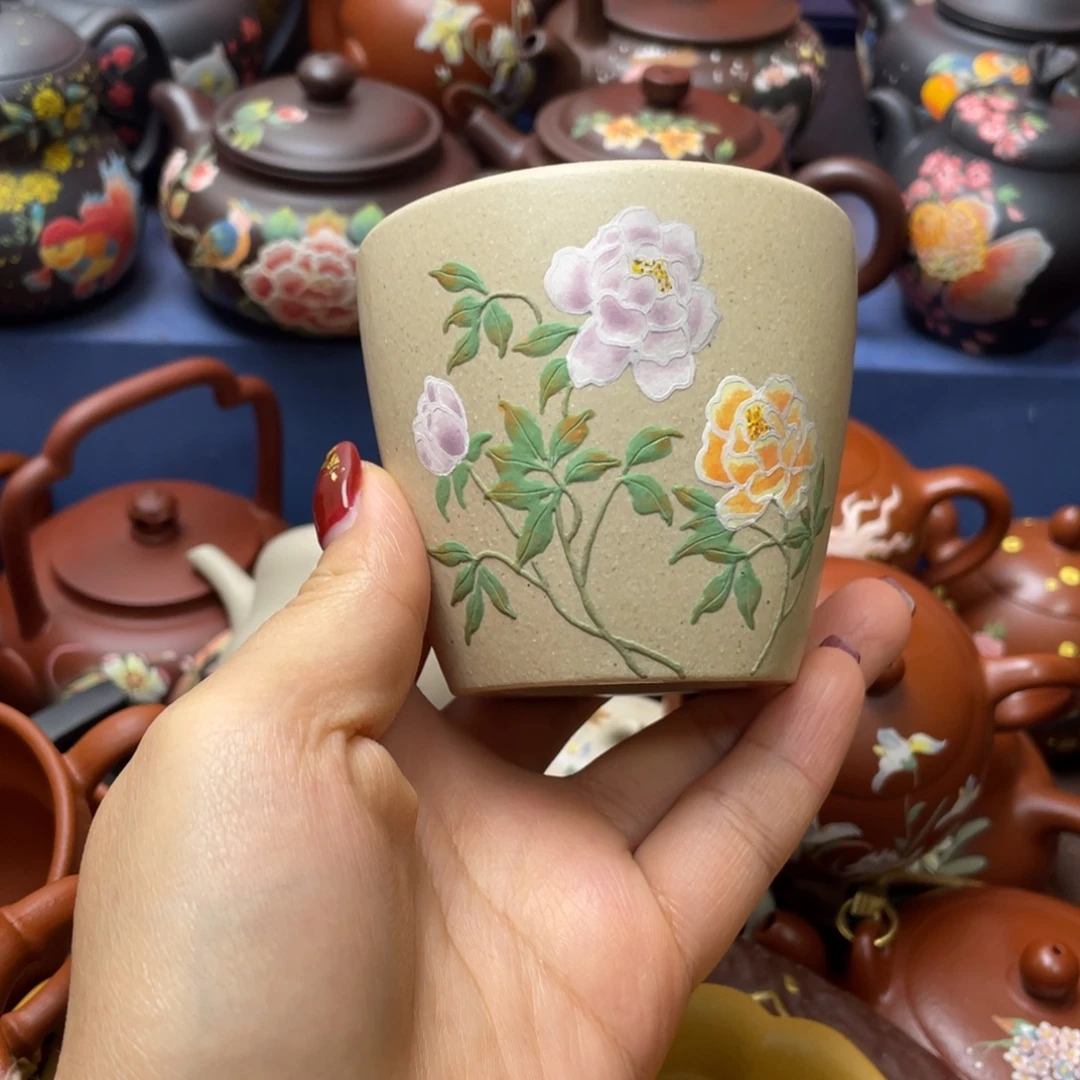 茶杯紫砂紫砂主人杯150cc