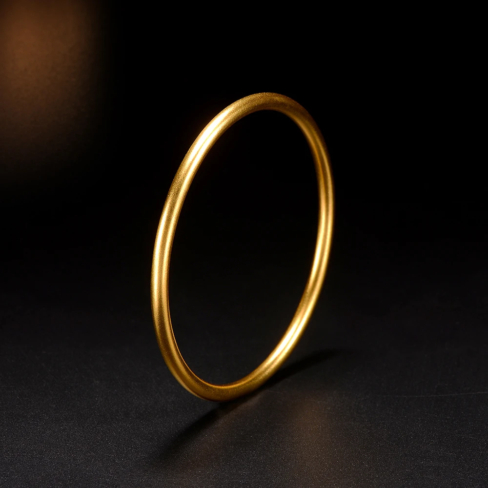 【阿雅专属】足金999素圈古法传承13.14g手镯 新年开运传承经典简约