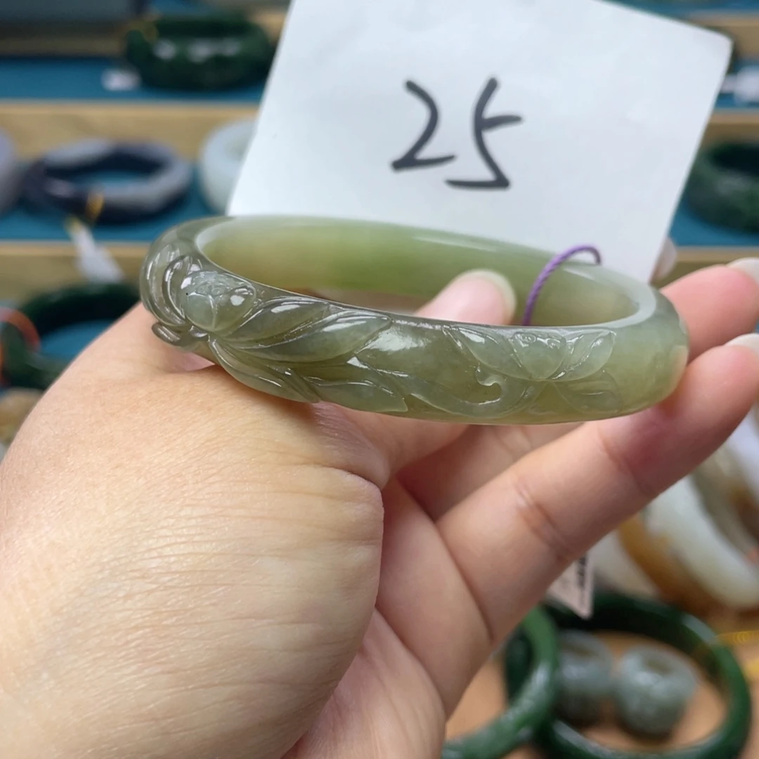 未镶嵌手镯和田玉圈口59