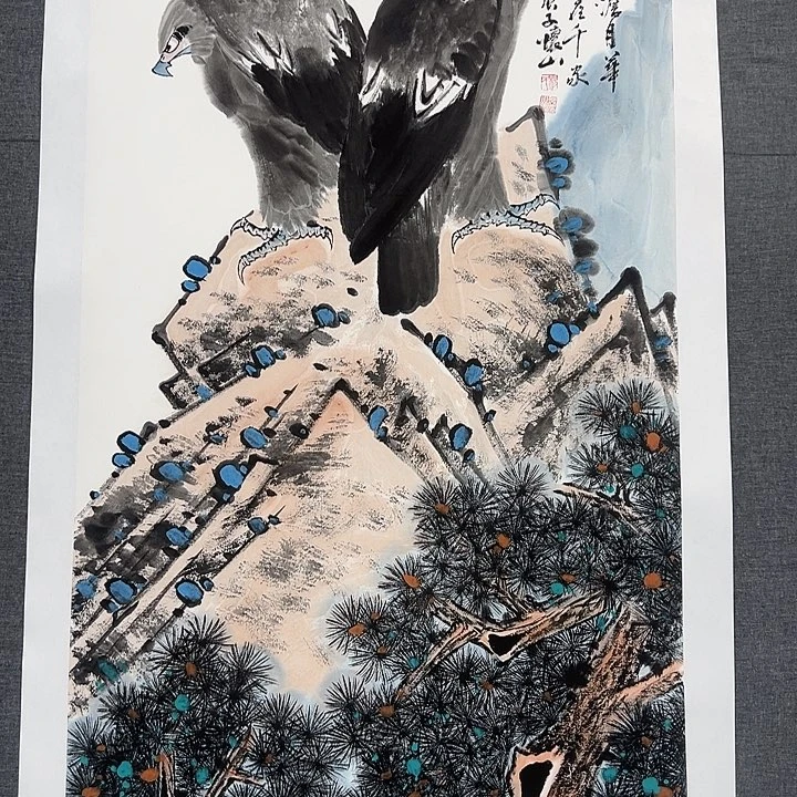 国画书画作品多次