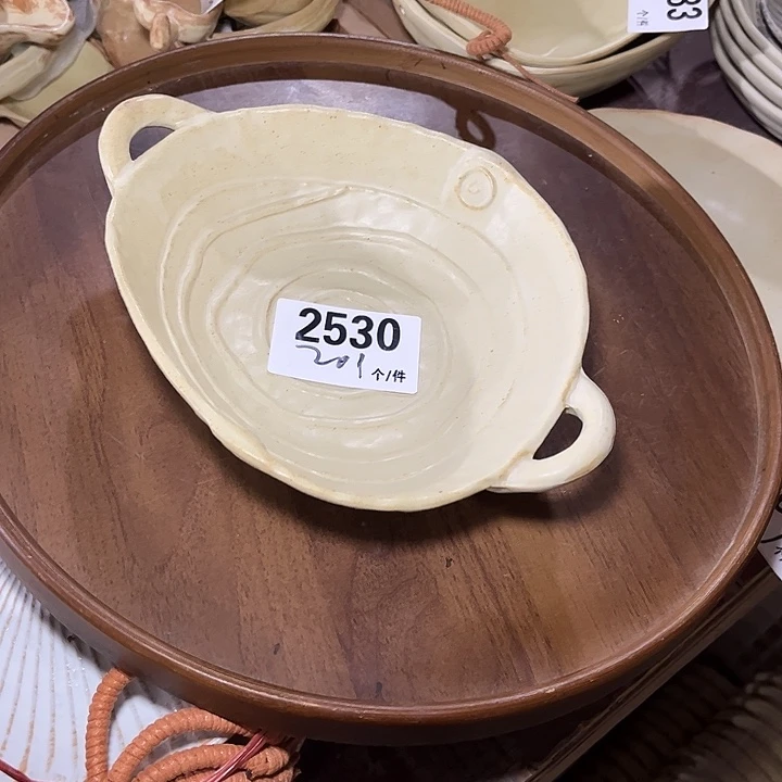 瓷微瑕外贸餐具2530