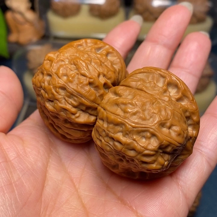 【闪购商品】文玩核桃把件南瓜墩