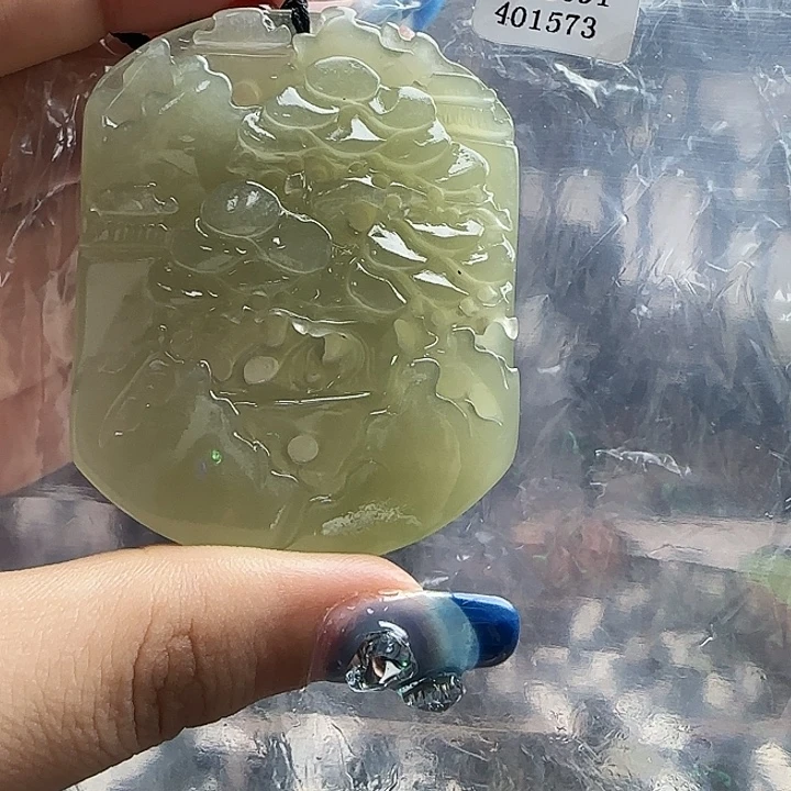 吊坠(不含链)未镶嵌和田玉
