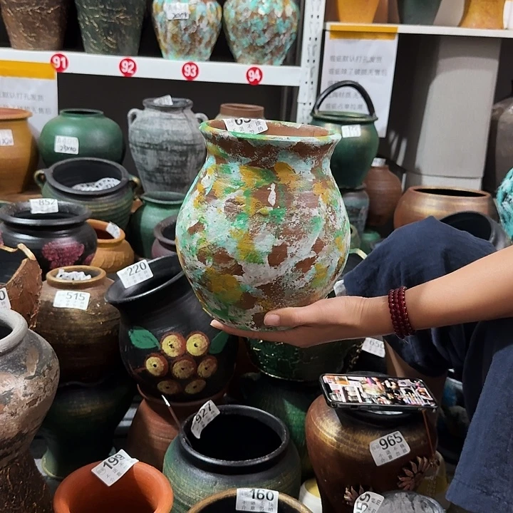 彩绘690高度20口径14