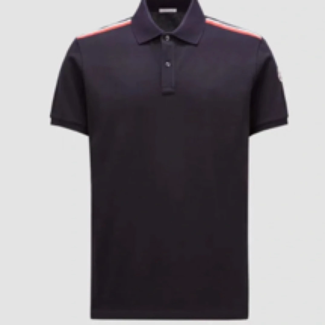 99新  狄二次方polo衫红肩