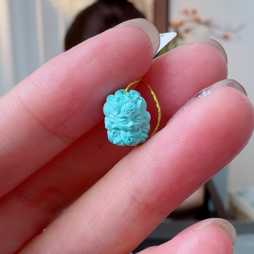 未镶嵌绿松石珠宝奇石