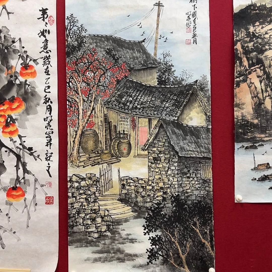 笑***生国画纯手工国画作品
