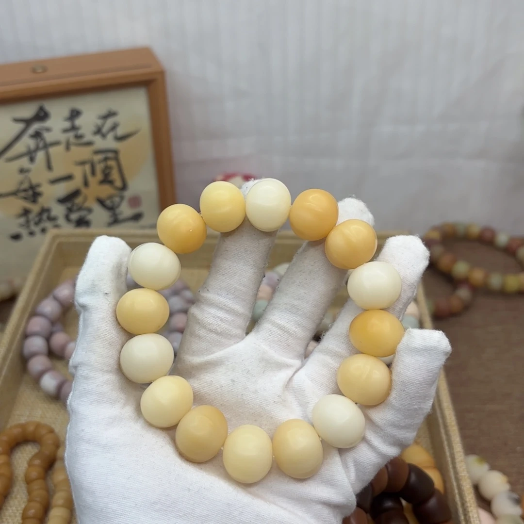 吊坠菩提根/象牙果18干磨瑕疵落地果鲨鱼背122