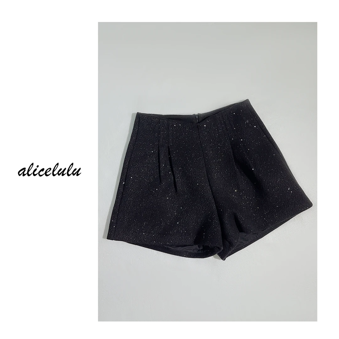 4 ALICE “星河赴约”短裤 璀璨烫钻 柔糯百搭 S1034883K