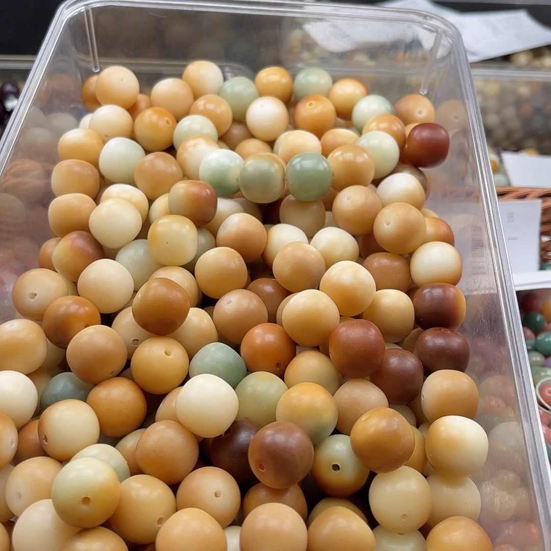 白玉菩提吊坠q福利18mm/15颗