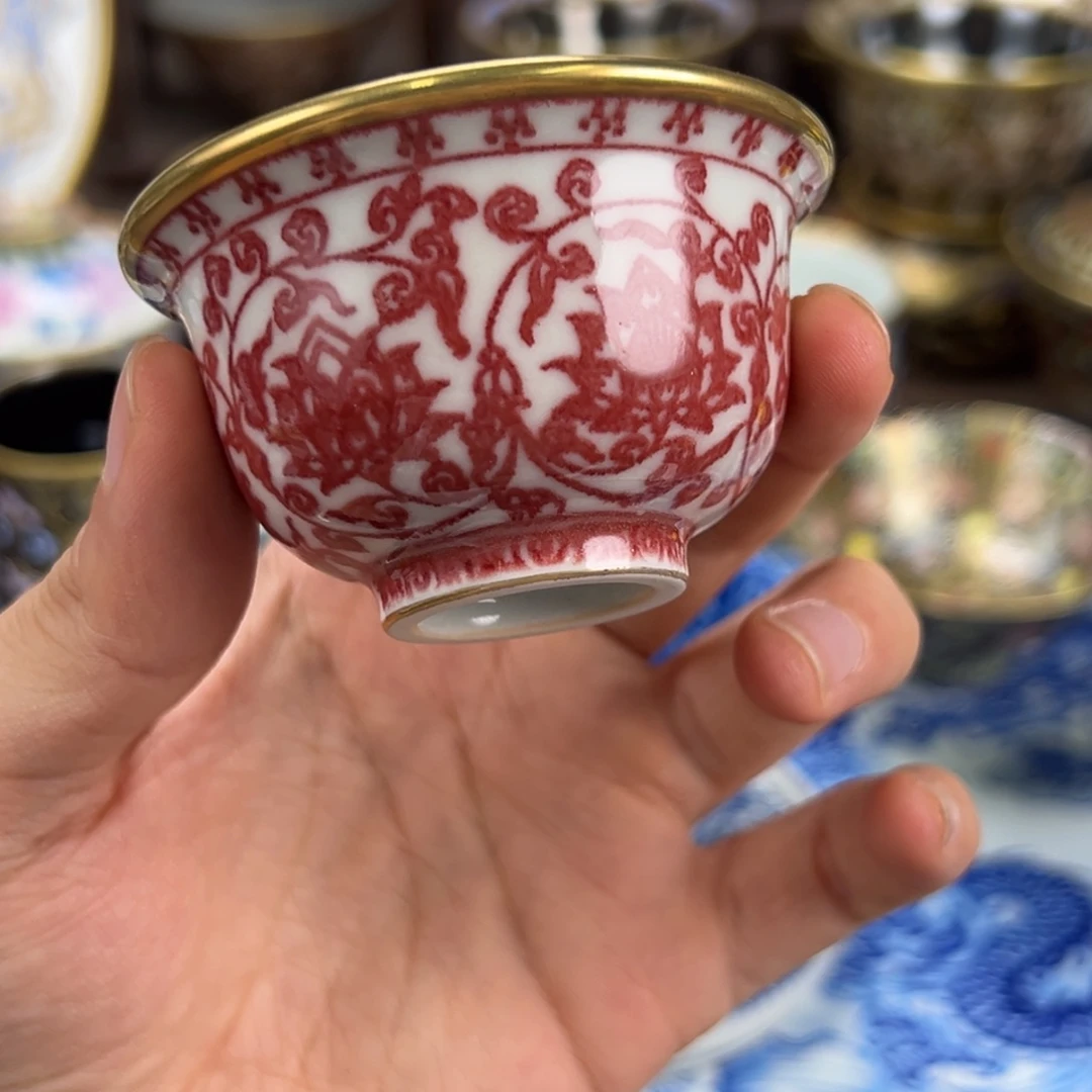 黑***秋瓷片景德镇手工手绘陶瓷