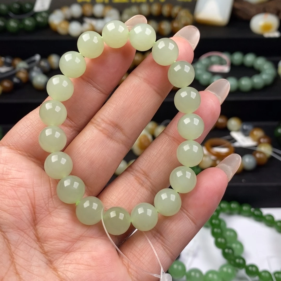 和田玉手串未镶嵌