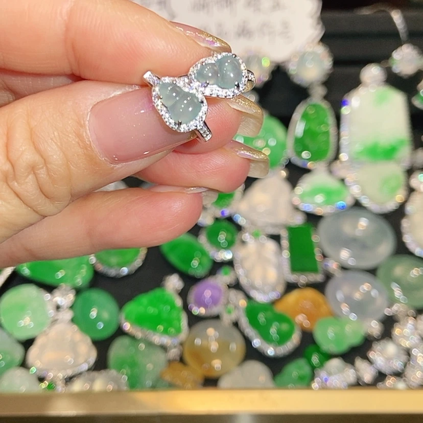 【闪购商品】未镶嵌翡翠耳饰天然翡翠