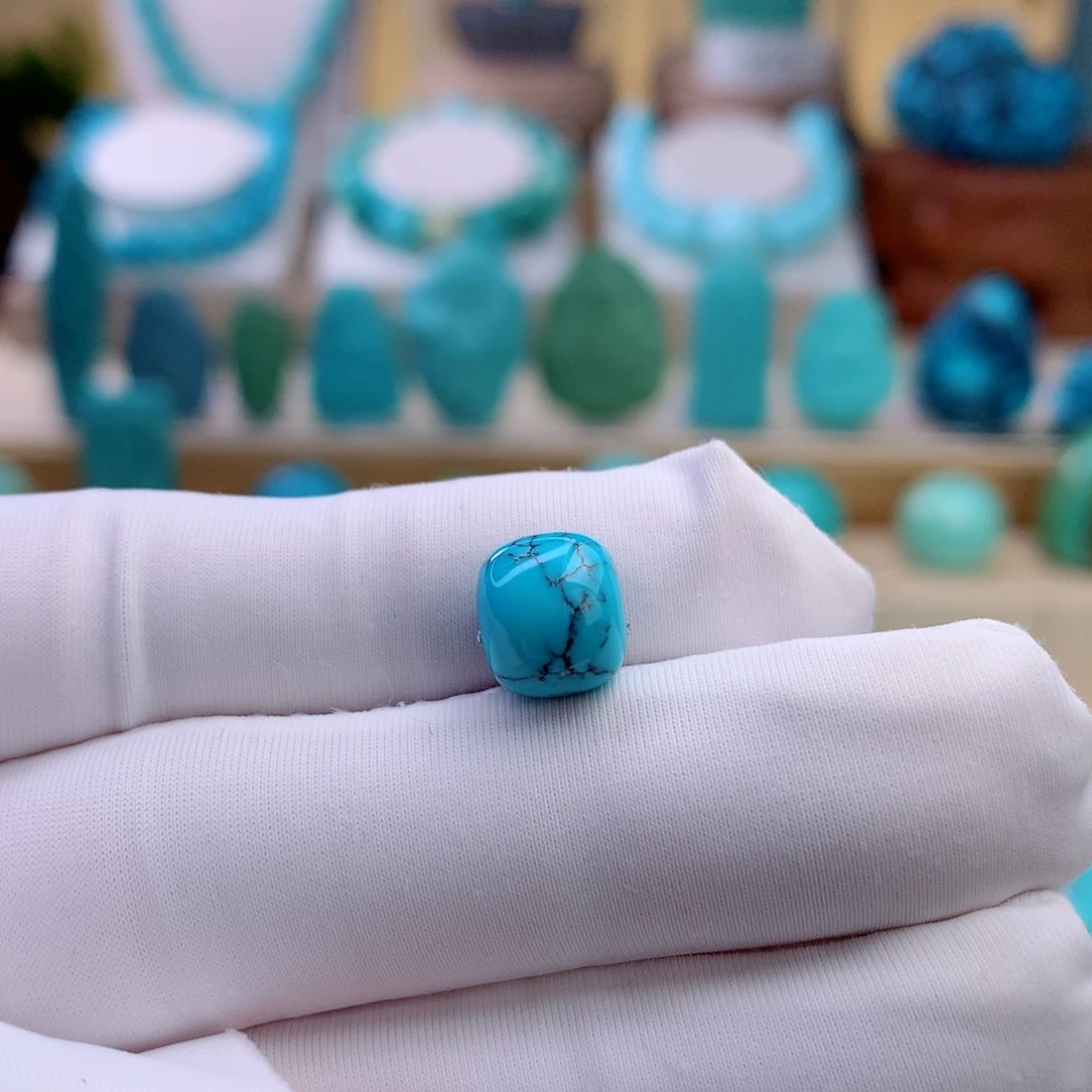 绿松石未镶嵌挂件