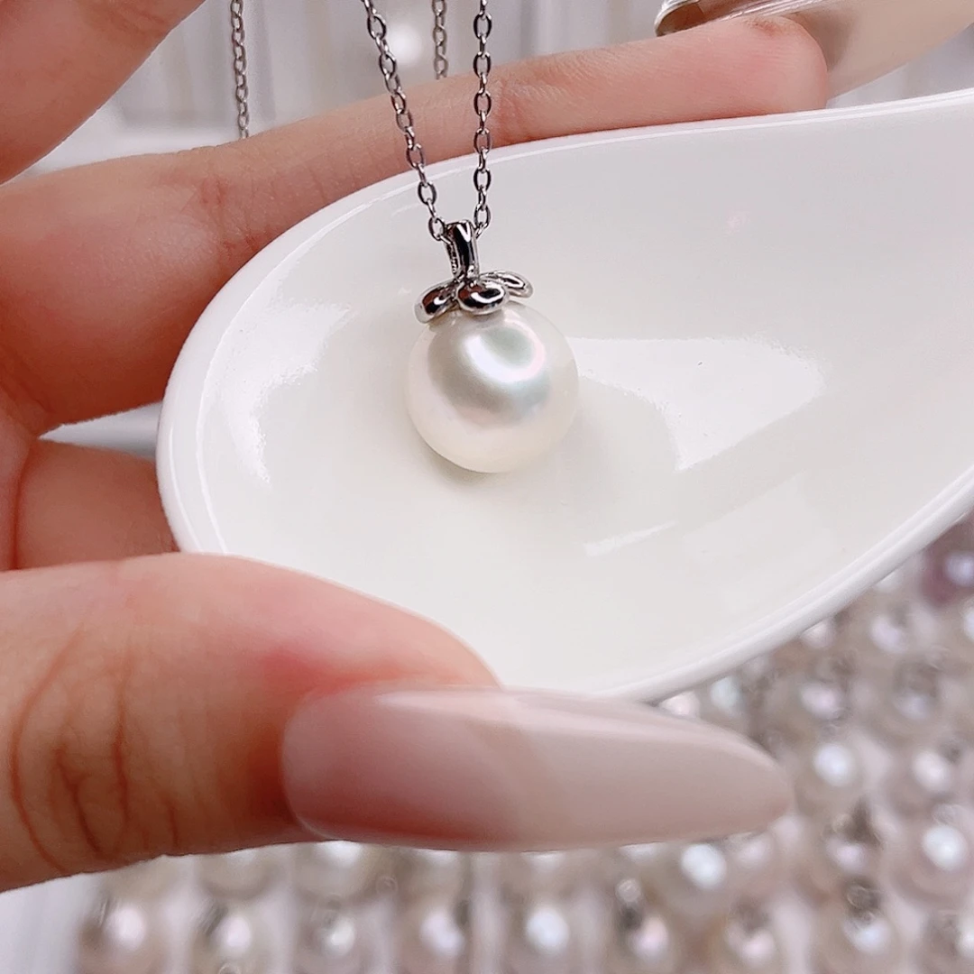 淡水珍珠未镶嵌吊坠(赠链)