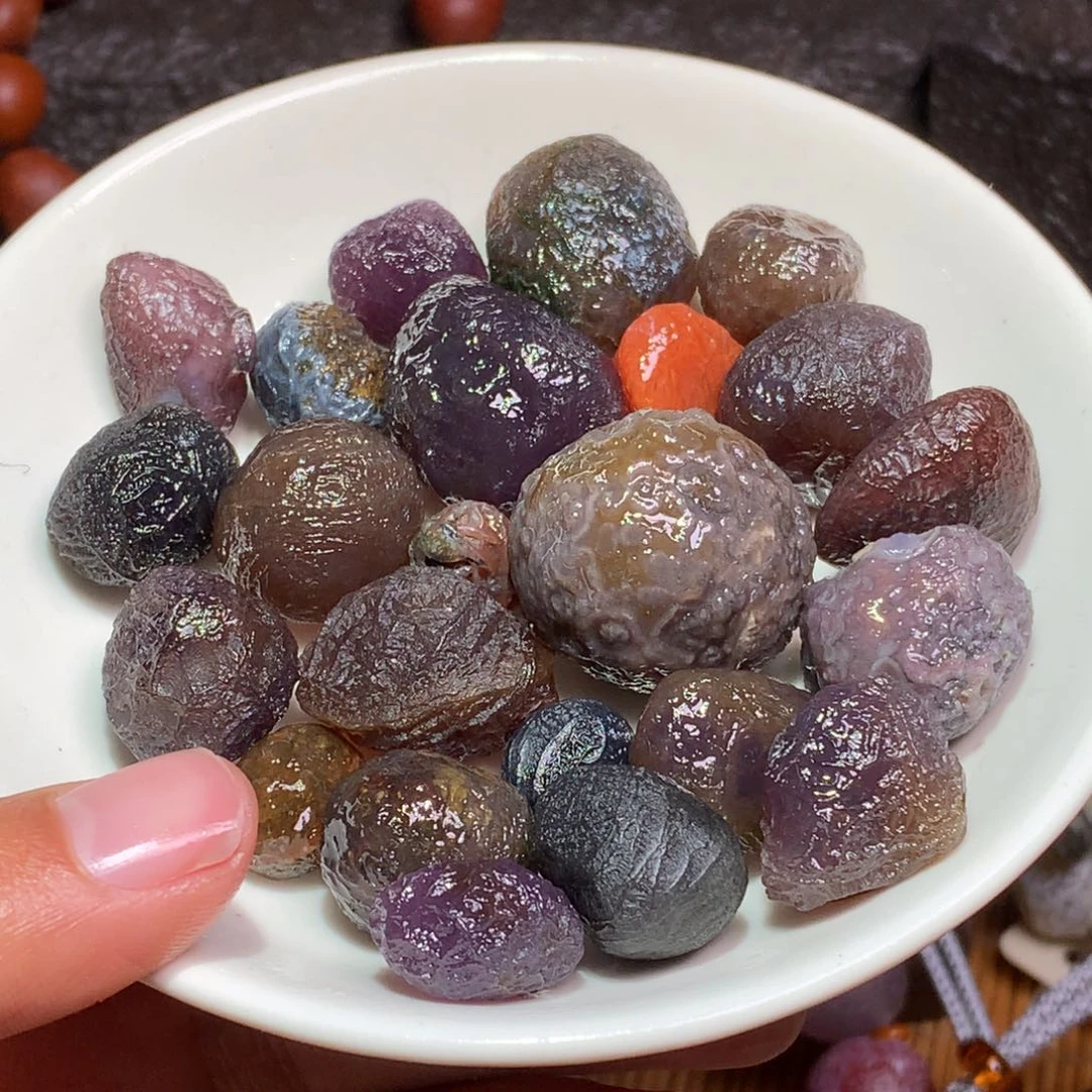 未镶嵌玛瑙/玉髓珠宝半成品