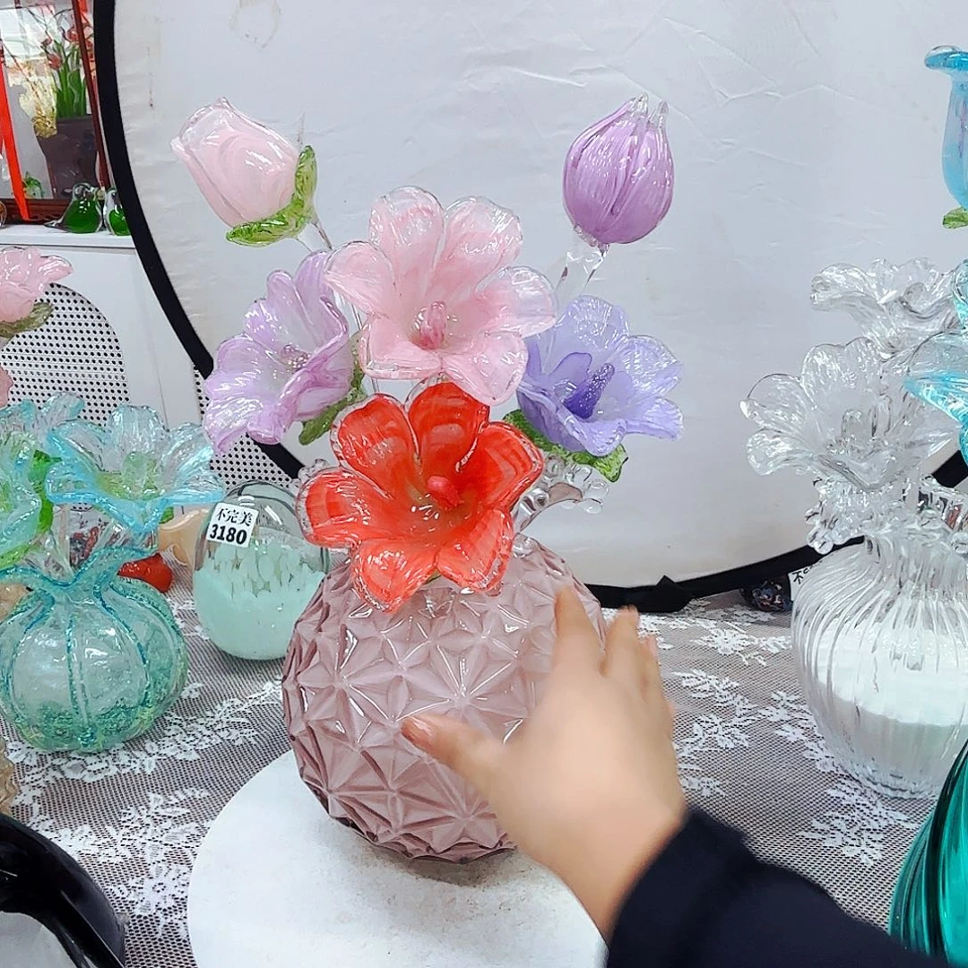 琉璃花瓶花器艺术品
