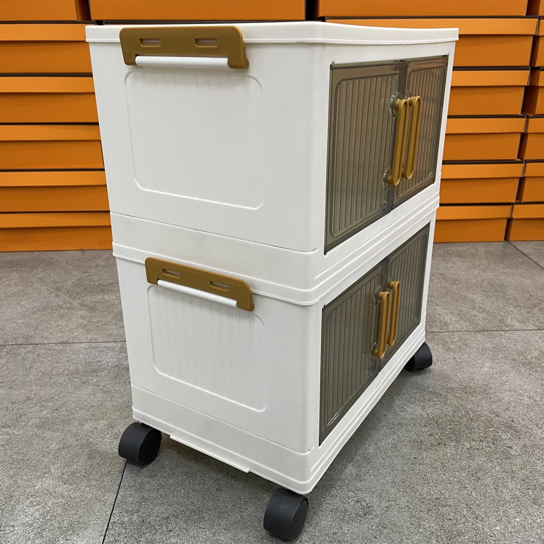 4-小型折叠收纳柜家用卧室被子衣服塑料整理箱