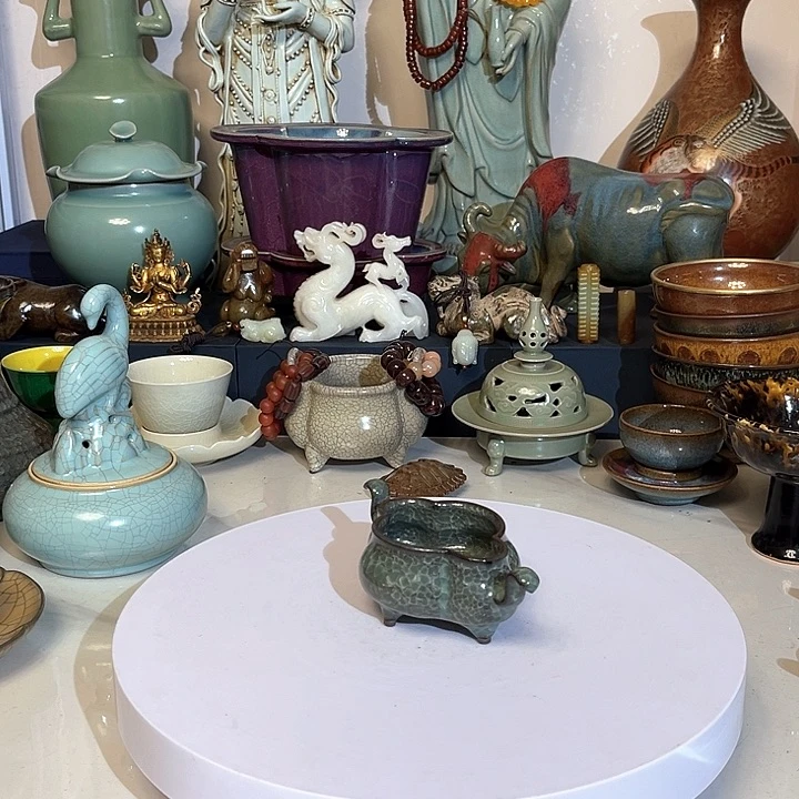 瓷片摆件摆件摆件