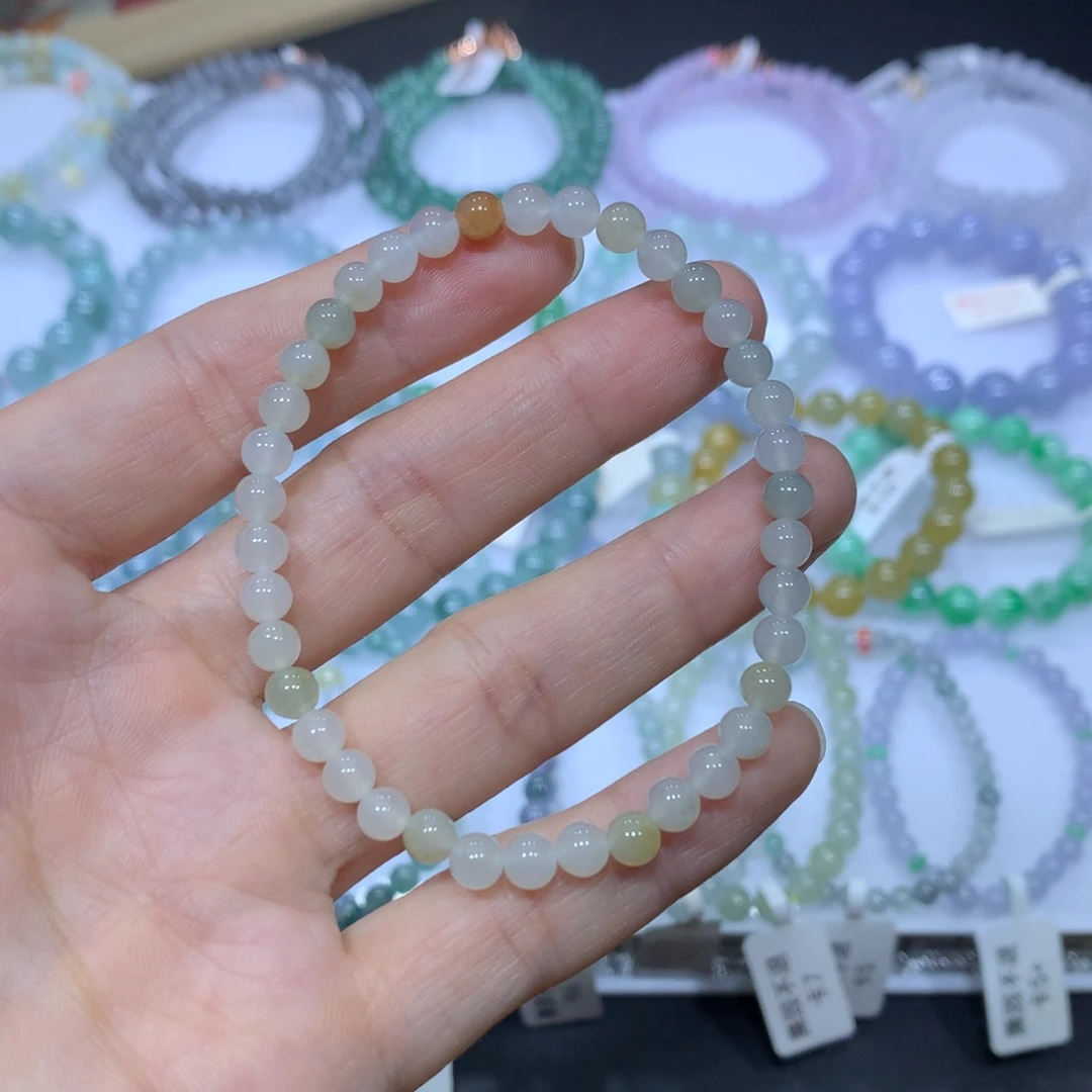 未镶嵌手链翡翠天然