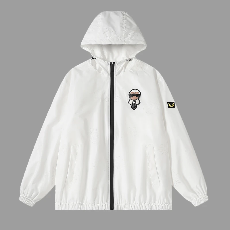 黑白小老头薄款夹克