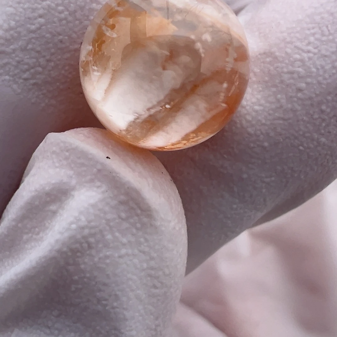 雪花11mm定制不退换未镶嵌水晶小**?