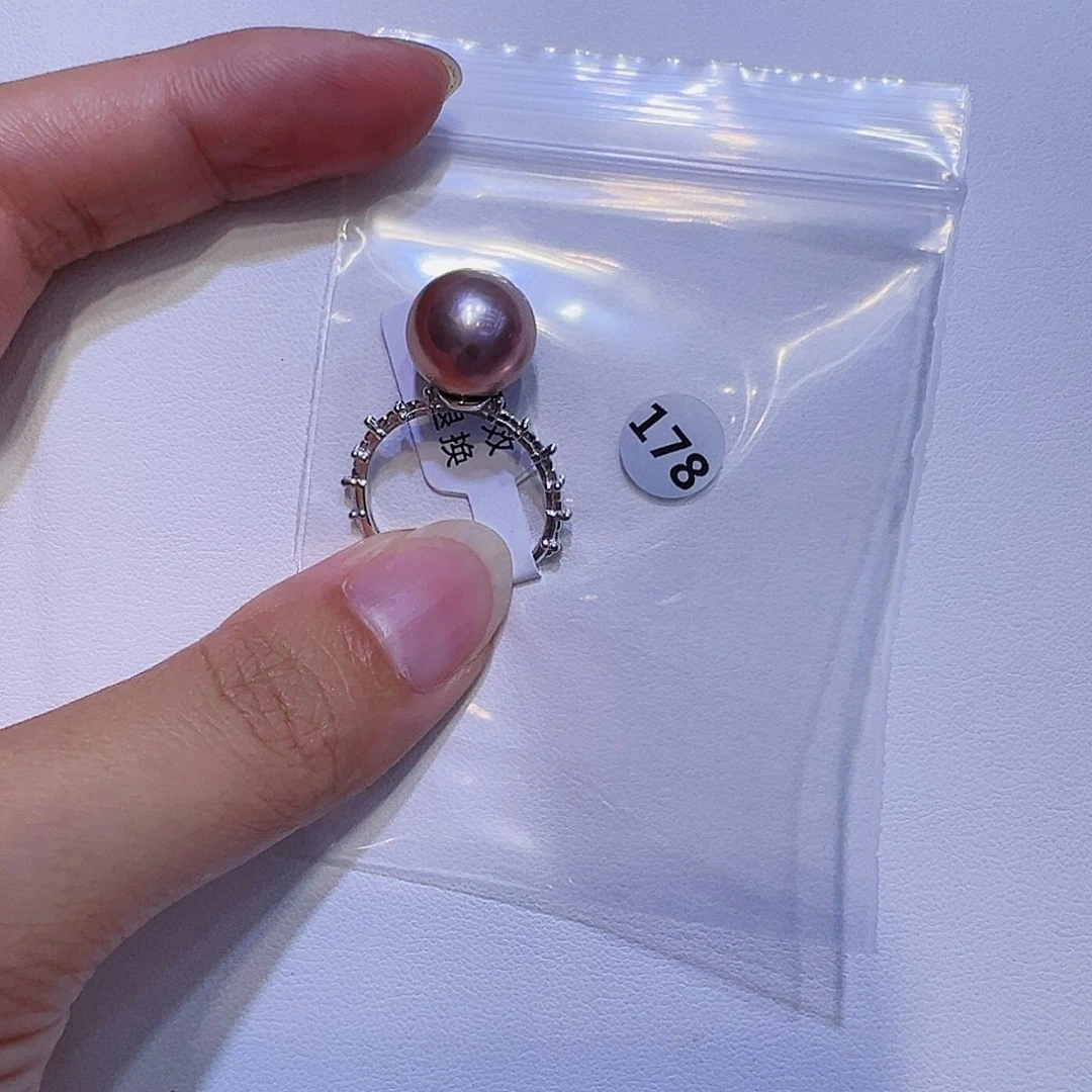 水***4银S925镶嵌耳饰淡水珍珠